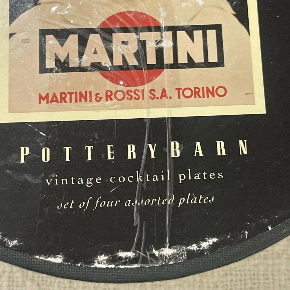 Pottery Barn Vintage Cocktail Plates‎ 8